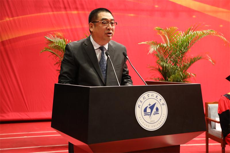思路決定出路，想法決定干法--科達(dá)潔能董事長(zhǎng)邊程出席北航2017-2018學(xué)年研究生畢業(yè)典禮
